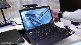 بررسی ویدیویی لپتاب جدید لنوو عنوان Thinkpad X1 C