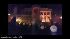 تجمع اعتراضی مردم مقابل سفارت عربستان