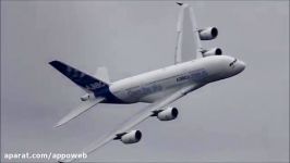 تیک آف عمودی پرواز باورنکردنی هواپیمای ایرباس A380