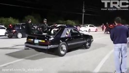 GRUDGE DRAG RACE  Nitrous Mustang vs Turbo Trans am