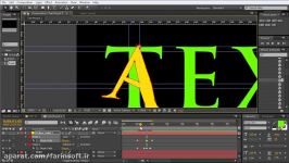 دانلود آموزش افکت گذاری بر روی متون در After Effects...