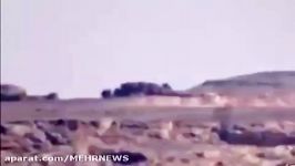 هدف قرار گرفتن تانک سعودی در نجران