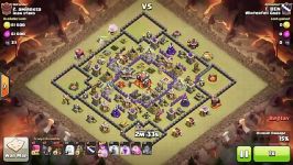 Clash of Clans  TH10 3 star ZapQuake Queen Walk Lav