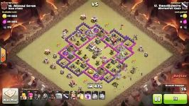 Clash of Clans  Town Hall 8 GoHo + Surgical Hog  War