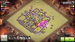 Clash of Clans  TH8  ZapQuake Mass Dragon  War 117