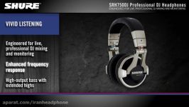 هدفون دی جی Shure SRH750DJ