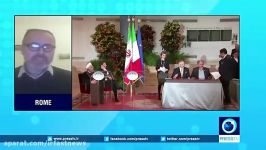 انعقاد قرارداد بین ایران ایتالیا حضور روحانی