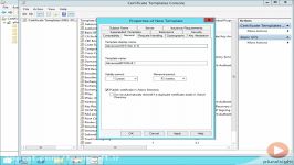 دانلود آموزش استفاده Certificate Services در Wind...