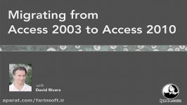 دانلود آموزش Access 2010 ویژه کاربران Access 2003...