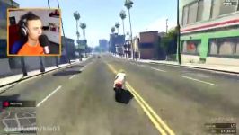 Kwebblekop stunt funny moments GTA 5