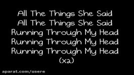 t.A.T.u  All The Things She Said Lyrics