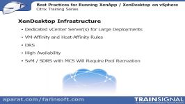 دانلود آموزش اجرای XenApp XenDesktop بر روی vSpher...