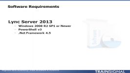 دانلود آموزش نصب ، پیکربندی مدیریت Lync Server 201...