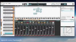 دانلود آموزش شبیه سازی ادیت صدای سازهای Drum بوسیل...