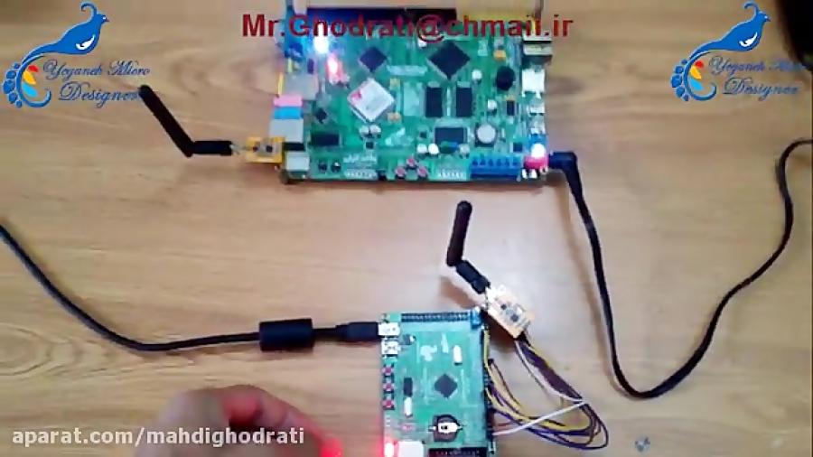 راه اندازی NRF24L01 برد 2KM میکروکنترلر STM32F429