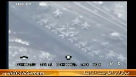 فیلمبرداری ناو هواپیمابر آمریکایی توسط پهپاد ارتش