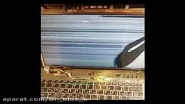 آموزش تعمیرات لپ تاپ رفع مشکل سفیدی LCD Sony f1
