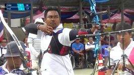 China v Thailand –Recurve Mens Team Gold Final Asia Par