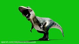 Jurassic World T rex Green Screen