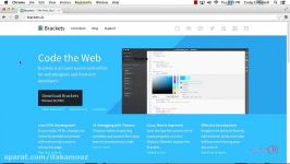 نحوه دانلود براکت brackets