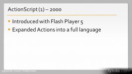 دانلود فیلم آموزش ActionScript