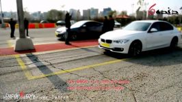 درگ 400 متر ب ام 328i جنسیس کوپه 3.8L