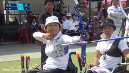 China v Korea –Recurve Womens Team Gold Final Asian Par