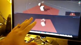 تست Leap Motion ابزار ساخت بازی Unity3D