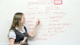 Slang in EnglishWhat the hell and HELL expressions