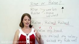 Grammar Mistakes – RISE or RAISE