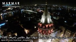 نمایی قلعه گالاتا در استانبول