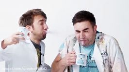 صحنه آهسته ویدئوی ویژه گروه the slow mo guys