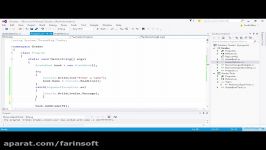 دانلود آموزش برنامه نویسی C# در Visual Studio 2015...