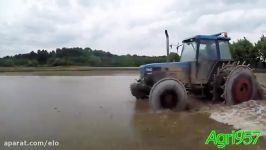 SUPER SOUND in the WATER FORD 7840  RICE SOIL