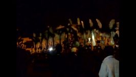 سلام دادن علامت بزرگ دسته مصباح کرج به مسجد