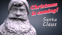 Santa Claus. Portrait 3d model