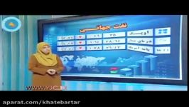 واکنش جالب مجری به قیمت پایین نفت