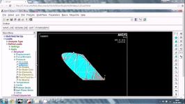 Modal analysis of aerolane wings on Ansys Apdl 14.5