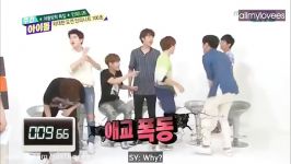 INFINITE در برنامه weekly Idol 2015 خنده دار وبامزه