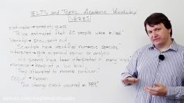 IELTS  TOEFL Academic Vocabulary – Verbs AWL