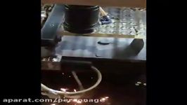 برش ورق استیل طلایی دستگاه لیزری مخصوص فلزات