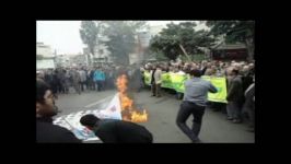 Burning Obelisk In Iran Ardebil2011سوزاندن ابلیسک در ایران  اردبیل 1390