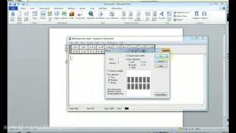 Typing Matrices Word 2010