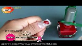 فیلم آموزشی طراحی ناخن شابلون های ®wownail