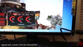 بررسی دمای کارت STRIX GTX 950 DC2 OC 2GD5 Gaming