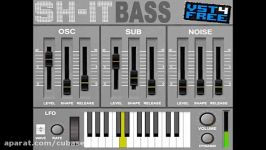 وی اس تی بیس جدید SH IT Bass Synthesizer Freebie AU VST