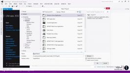 آموزش پروژه محوره سی شارپ فروشگاه  2. ایجاد پروژه