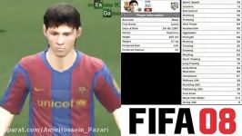 لیونل مسی FIFA 06 تا FIFA 16