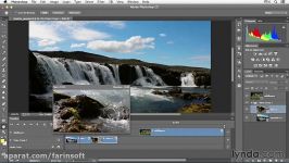 دانلود آموزش کار ویدئوها Compositing در Photosh...