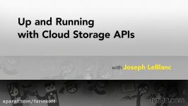 دانلود آموزش سریع کاربردی Cloud Storage API...